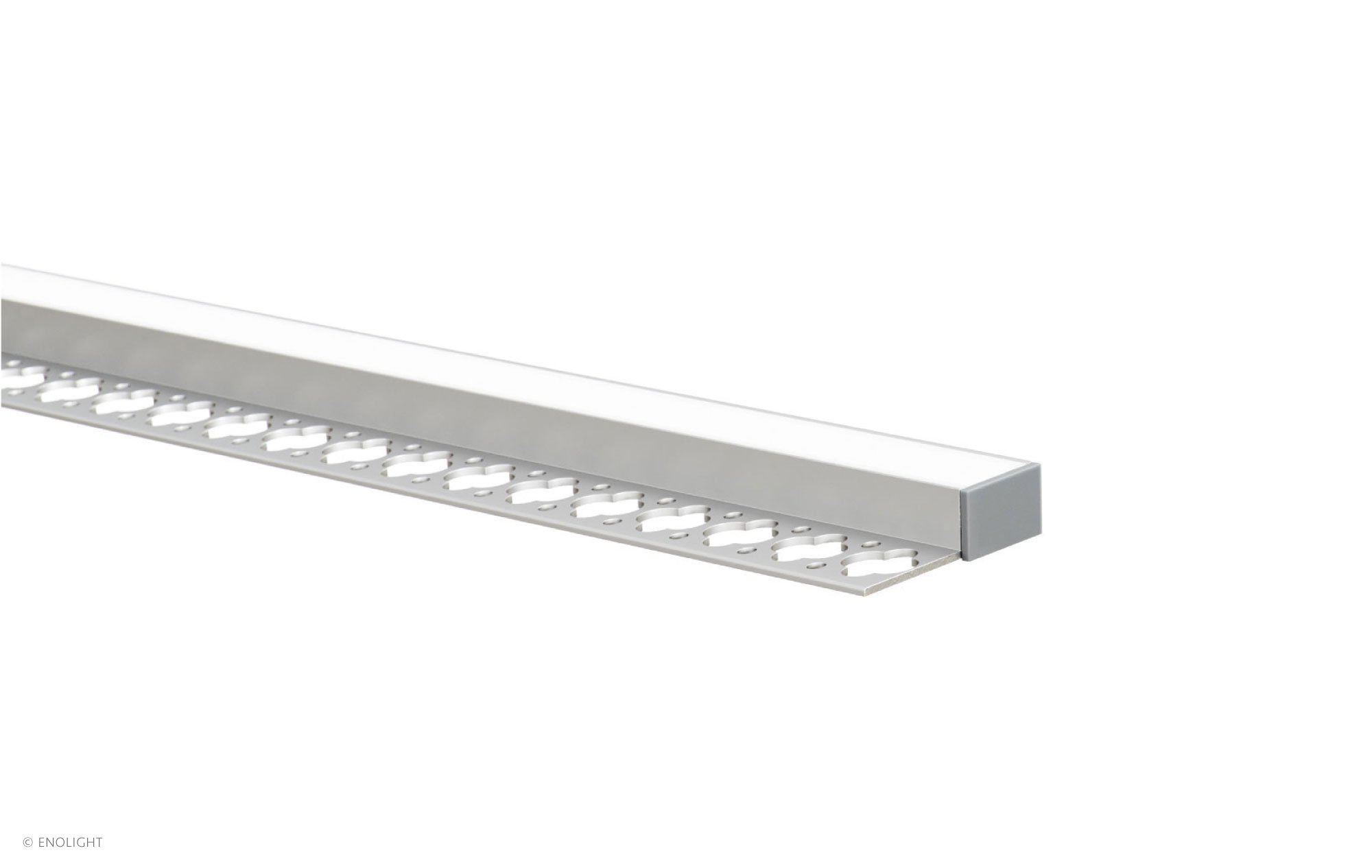 SPK3511F Recessed Corner Linear Light with Flush Frosted Lens