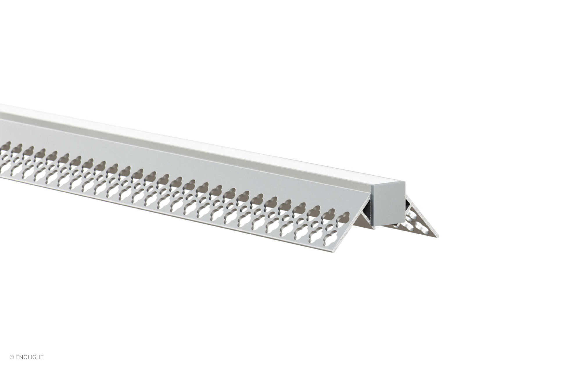 SPK5315F Recessed Drywall Corner Linear Light with Flush Frosted Lens