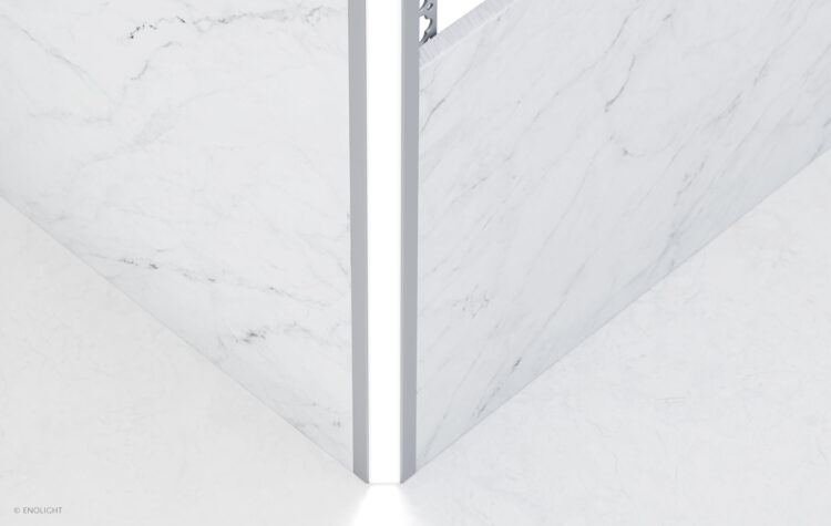 SPK4128F Outside Corner Recessed Linear LED Light