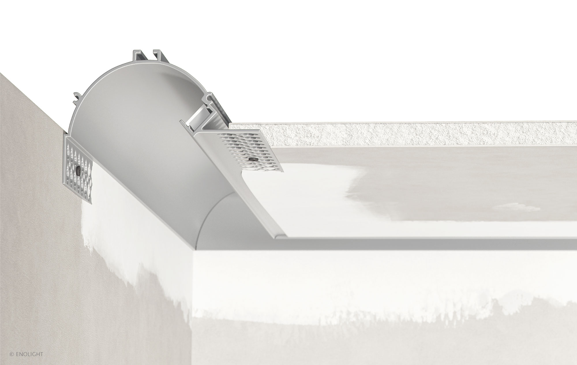 SPK9151F Linear Recessed Perimeter Cove LED Wall Graze Indirect Light