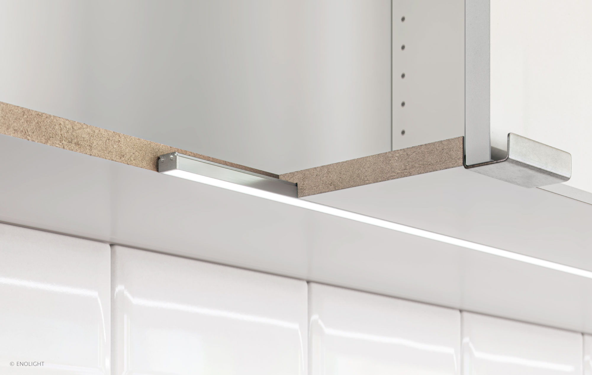 HYN1409F Flexible Recessed Surface Linear Light with 1/2" Frosted Lens