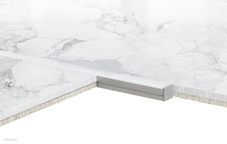 HYN1612F Waterproof Recessed Surface Linear Light with Flush Frosted Lens