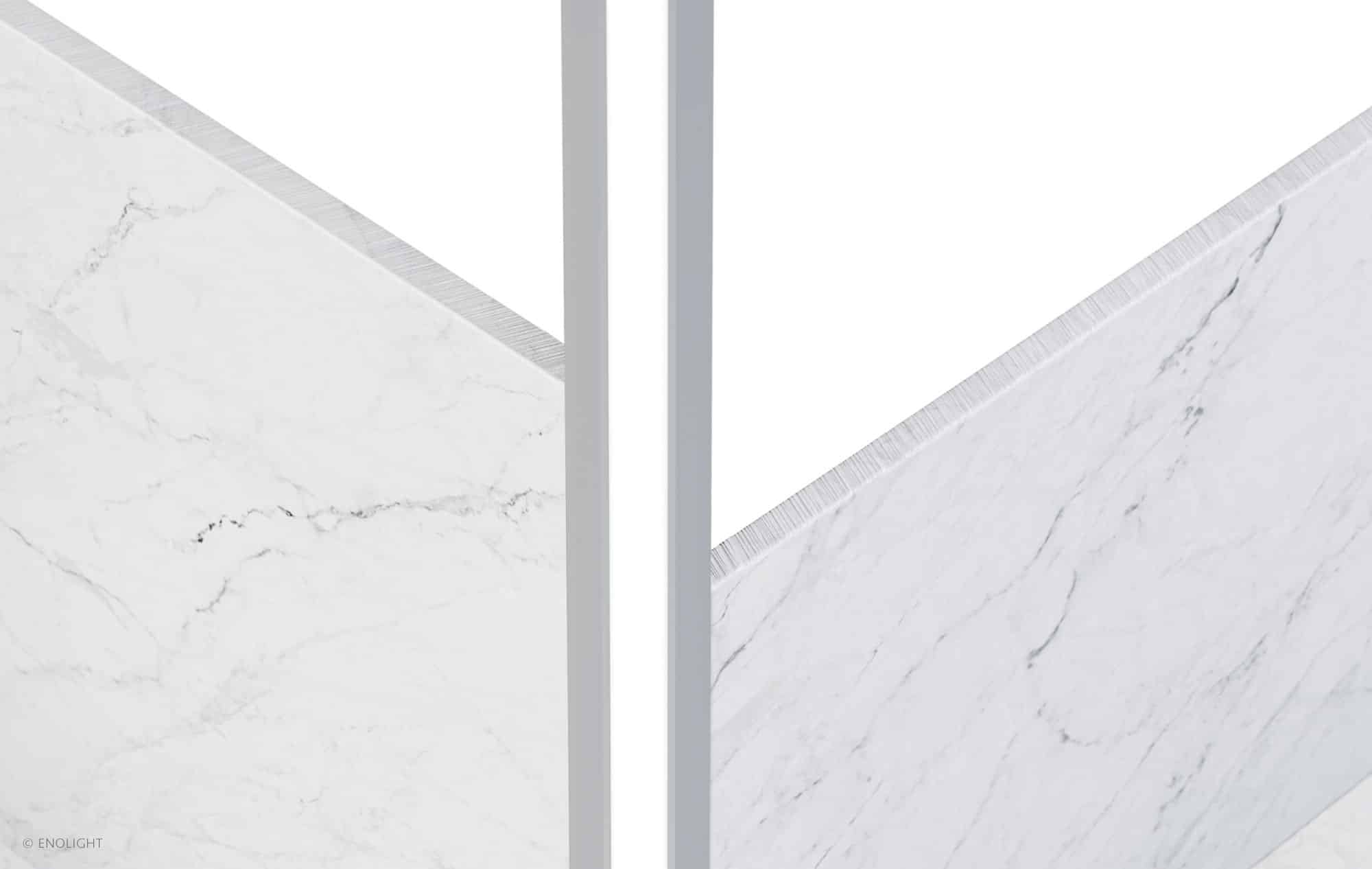 EDG3113F Outside Corner Recessed Linear Light with Half Inch Frosted Lens - Image 3