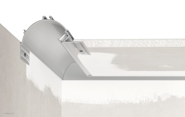 SPK9151F Linear Recessed Perimeter Cove LED Wall Graze Indirect Light