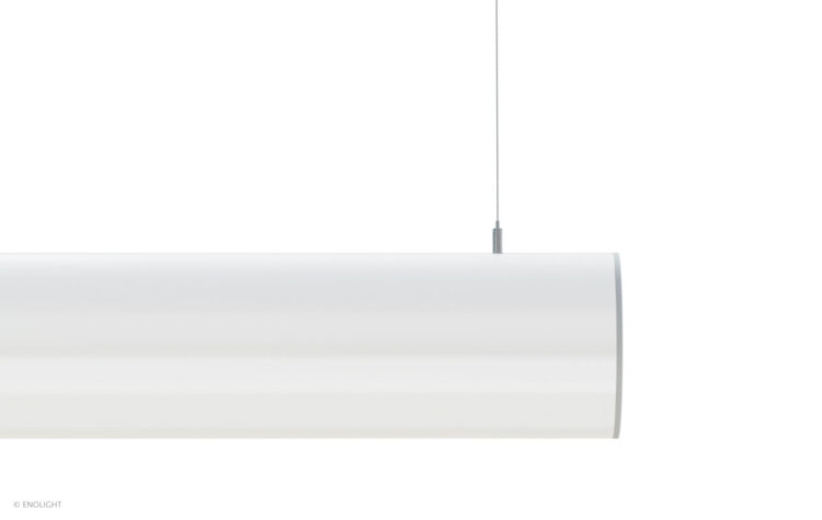 VIV120C Wide Angle Pendant Surface Light with Round Frosted Lens